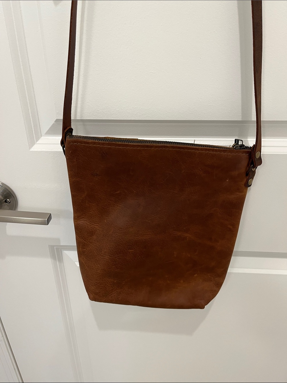 Genuine Leather Handmade Sunrise Multicolor With Adjustable Strap - Picture 6 of 13